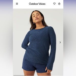 Outdoor Voices CloudKnit Long Sleeve